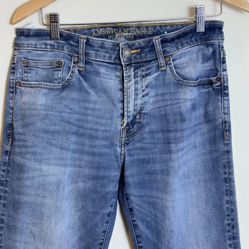 American Eagle Outfitters Slim Straight Extra Flex Men's Jeans Size 32x32 - Picture 2 of 14